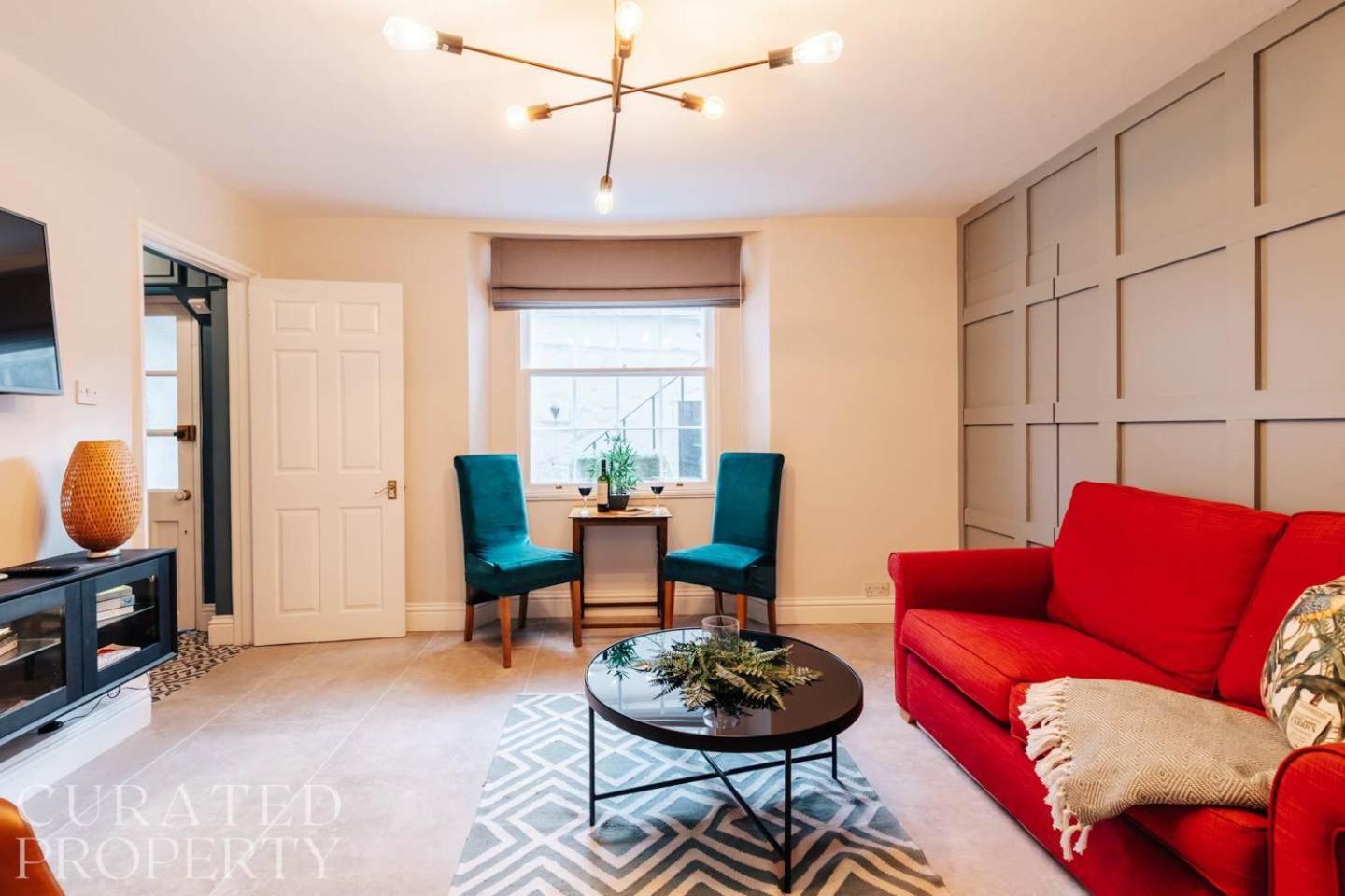 Central Townhouse With Garden & Free Parking Bath Bagian luar foto